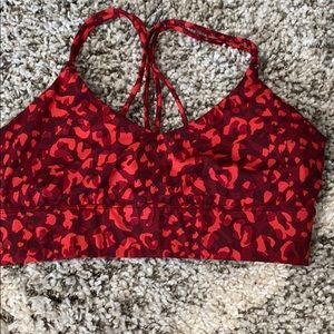 Joy Lab red lined sports bra